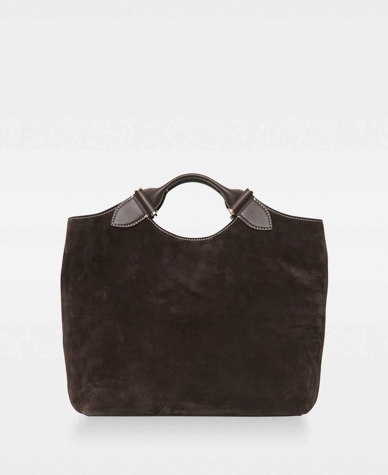 DECADENT COPENHAGEN STELLA big tote Totes Suede Dark Brown