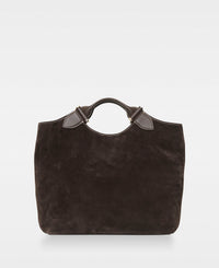 DECADENT COPENHAGEN STELLA big tote Totes Suede Dark Brown