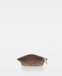 DECADENT COPENHAGEN TALLI small makeup bag Makeup pung Suede Clay