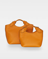 DECADENT COPENHAGEN TEDDY tote Totes Apricot Orange