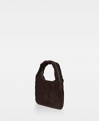 DECADENT COPENHAGEN TRACY small shoulder bag Skuldertasker Suede Dark Brown
