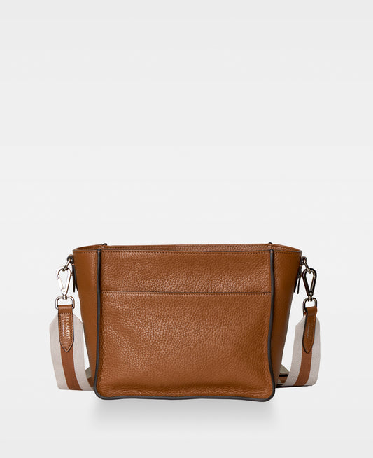 DECADENT COPENHAGEN VIVIAN small bucket bag Skuldertasker Cognac 