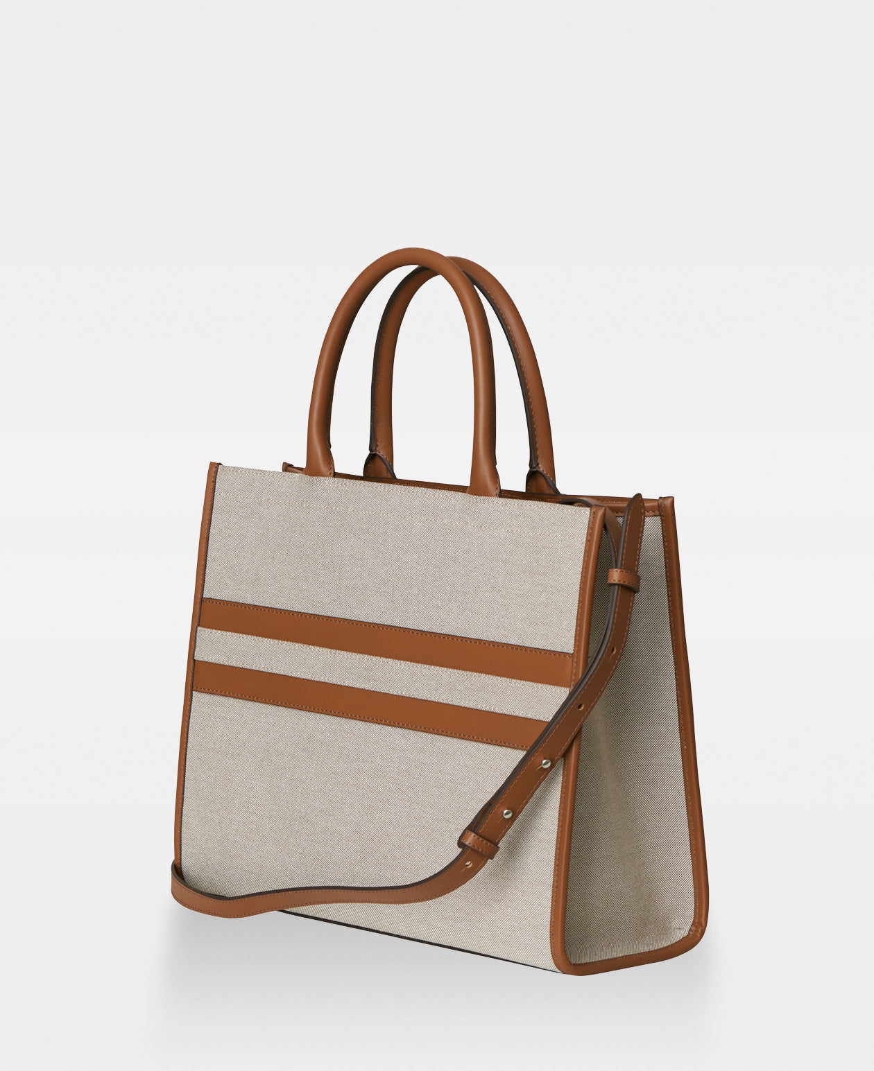 DECADENT COPENHAGEN WILLOW canvas tote Totes Cognac 